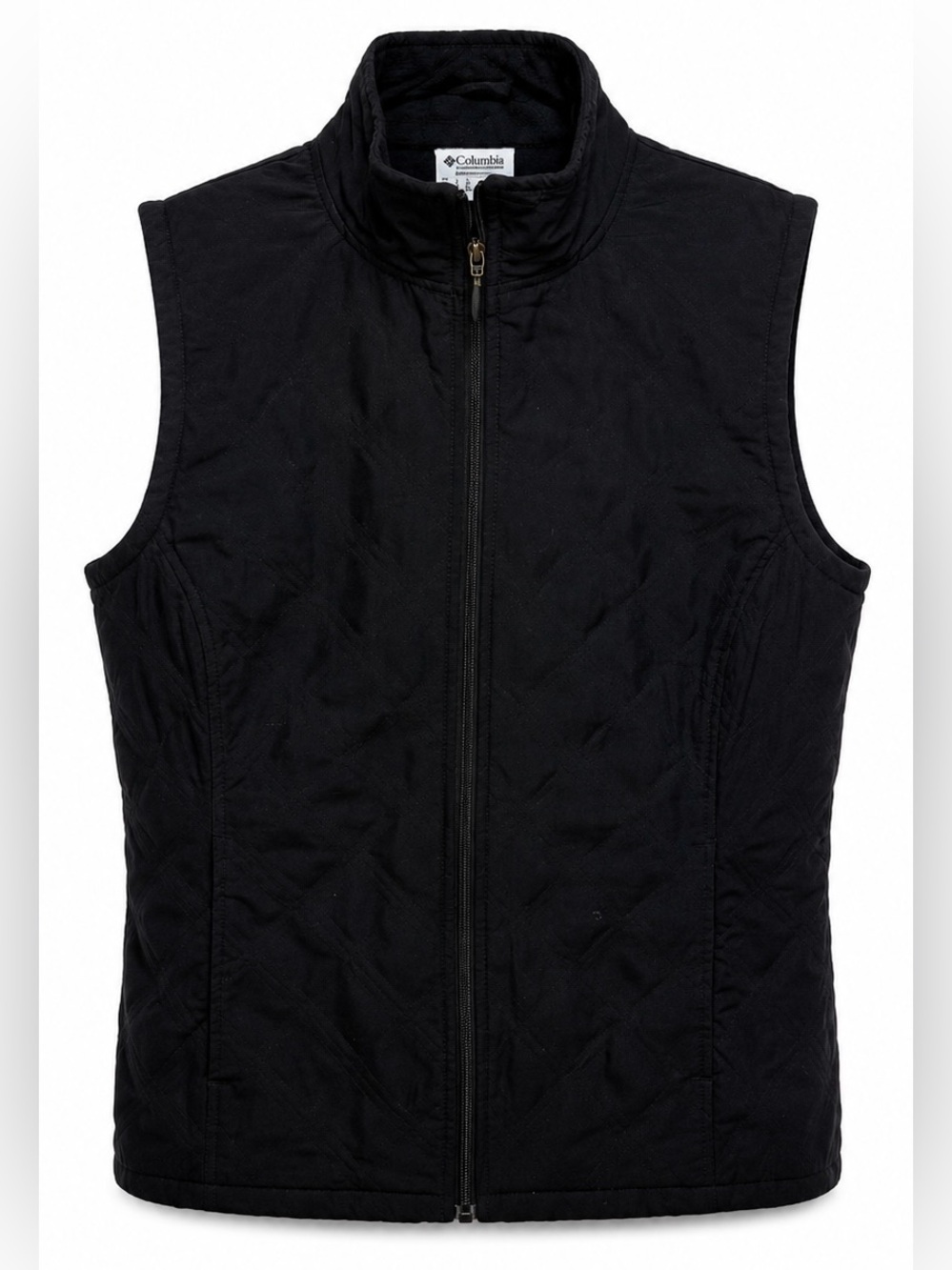 Columbia Sportswear Women’s Small Black Full Zip Lightweight Vest Pockets